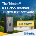 Trimble R1 GNSS receiver & Terraflex Software