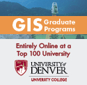University of Denver GIS Masters Degree Online