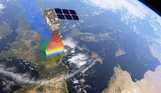 The Copernicus Sentinel-2 satellite carries an innovative high-resolution multispectral instrument providing an unprecedented view of Earth’s land and vegetation. Image Copyright ESA/ATG medialab